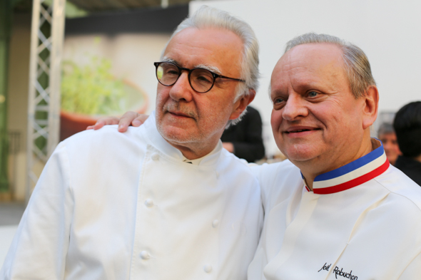 Alain Ducasse & Joel Robuchon - Taste of Paris-1